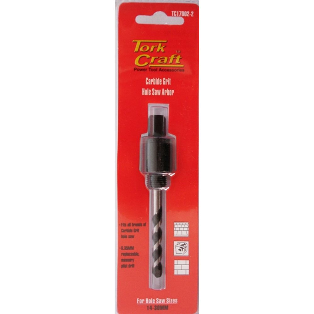 Mandrel Carbide Grit Hole Saw 16 - 30mm