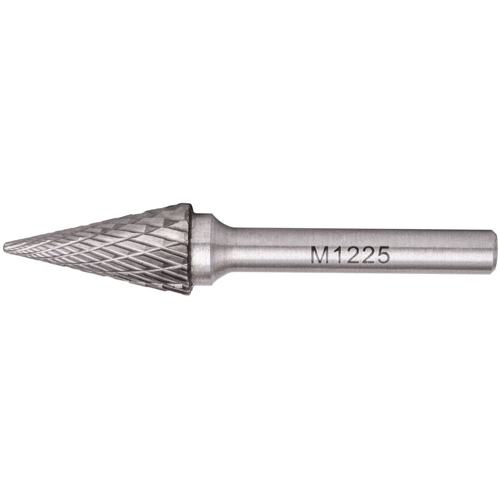 Rotary Burr Tungsten 12x25x6mm Conical Straight