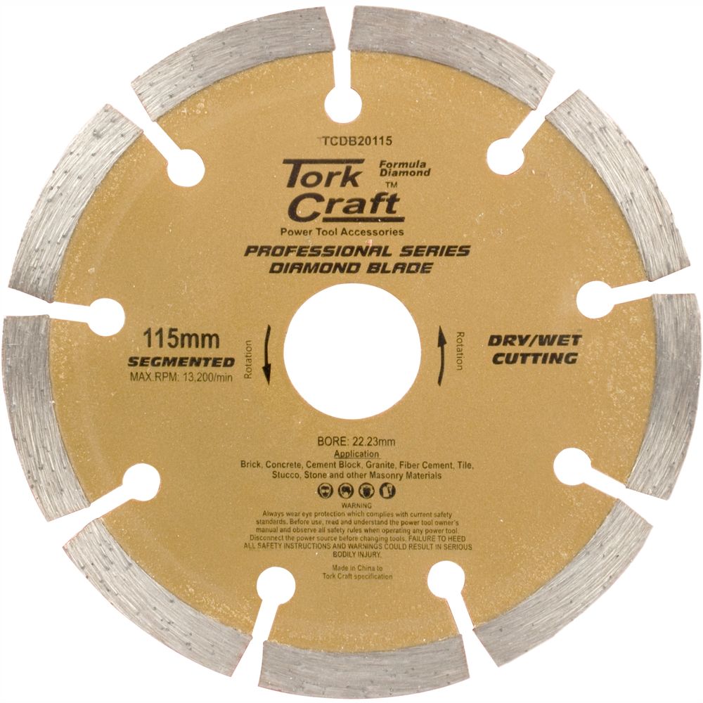 Diamond Blade 115mm Segmented Profesional