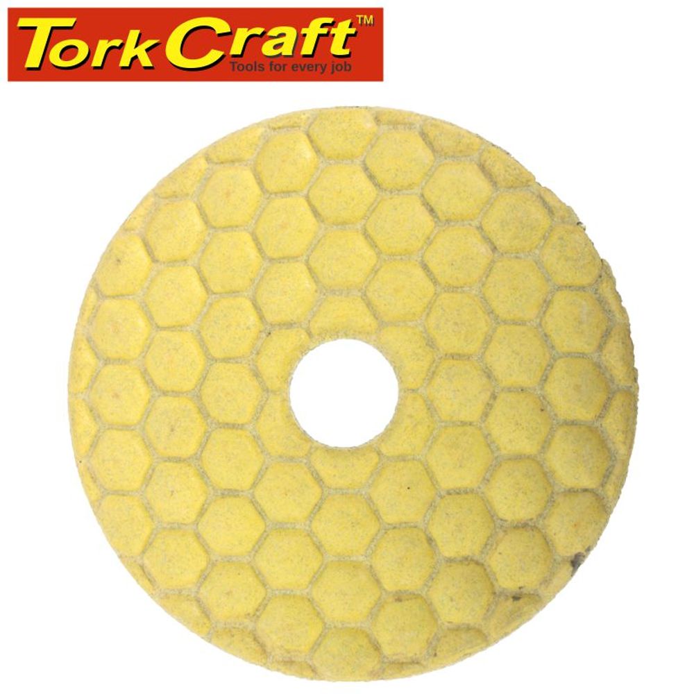 100mm Diamond Polishing Pad 100 Grit Dry Use
