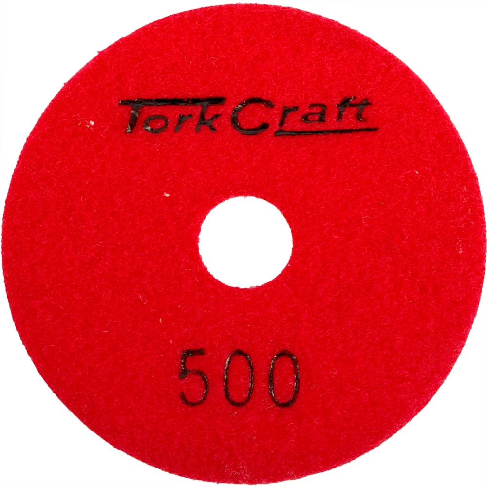 100mm Diamond Polishing Pad 500 Grit Dry Use