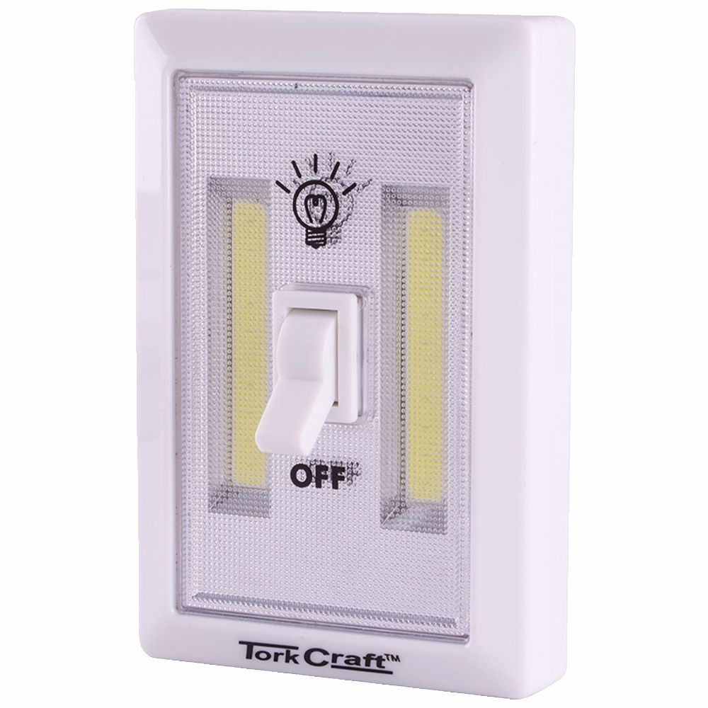 Light Switch Led 200lm Use 3xaaa Bat TORK CRAFT