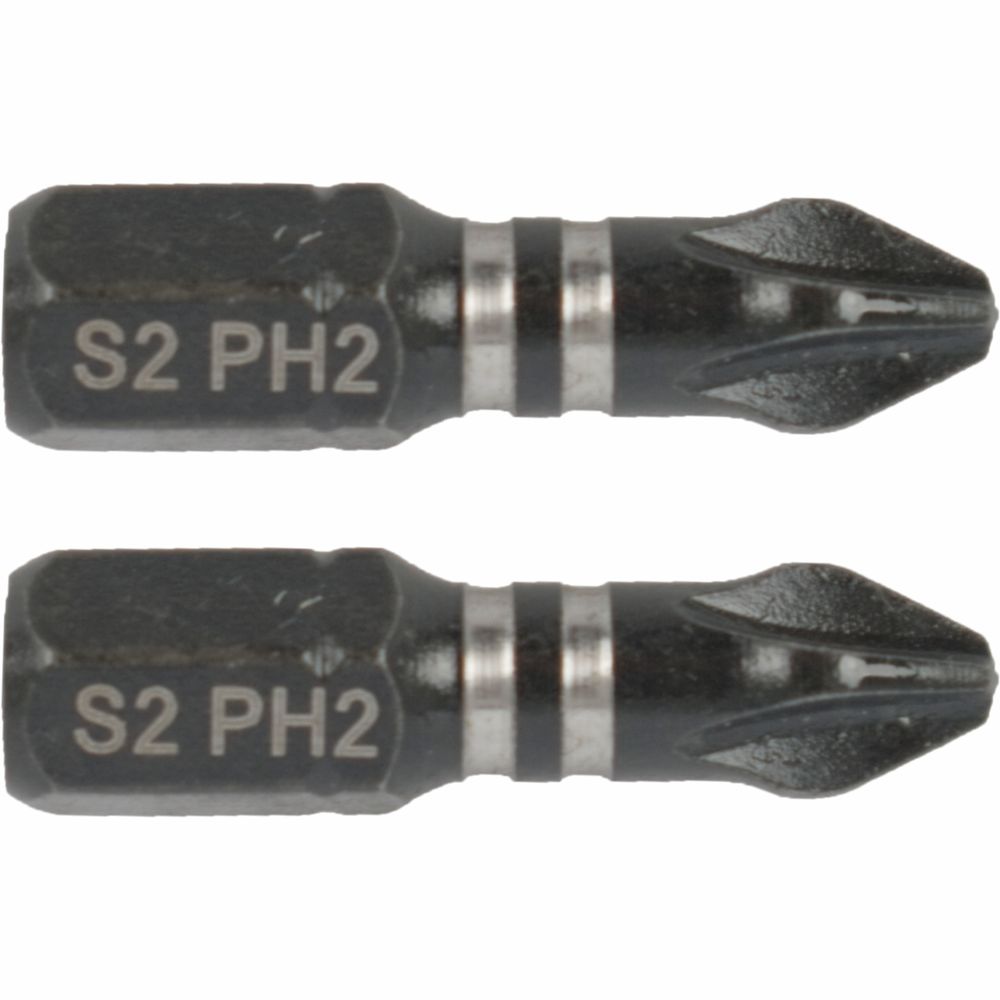 Impact Phil.2 X 25mm Ins.bit 2/card Ph2