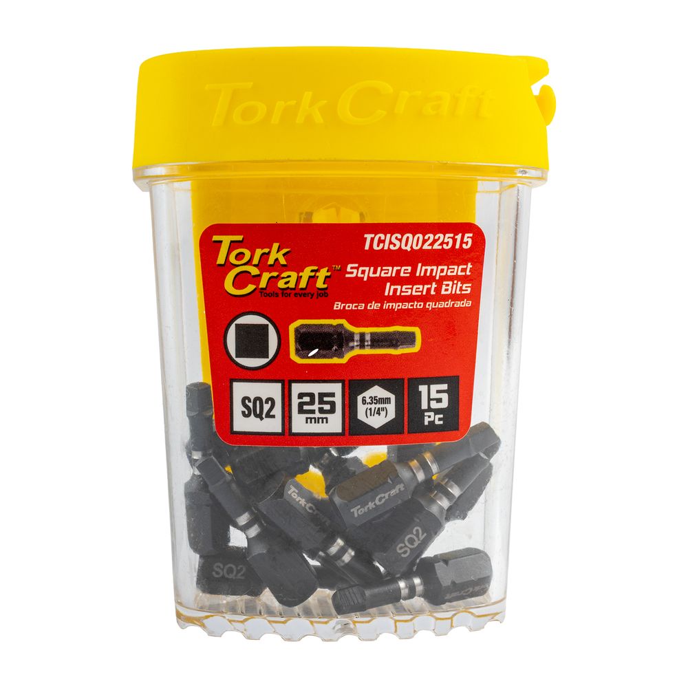 Impact Square Sq No.2 X 25mm 15pc Tic Tac Case