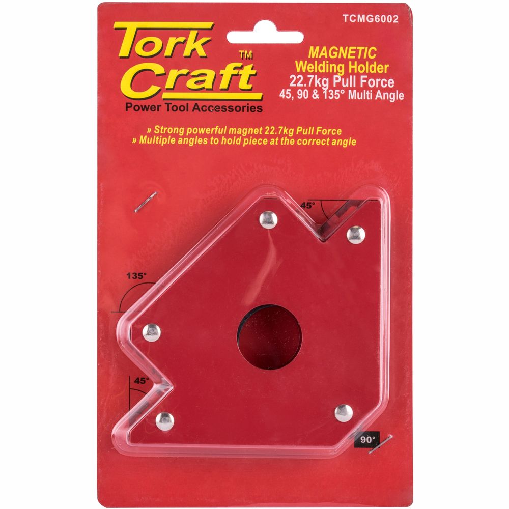 Magnetic Welding Holder 22.7kg P/force 45-90-135 Deg. Multi Angle