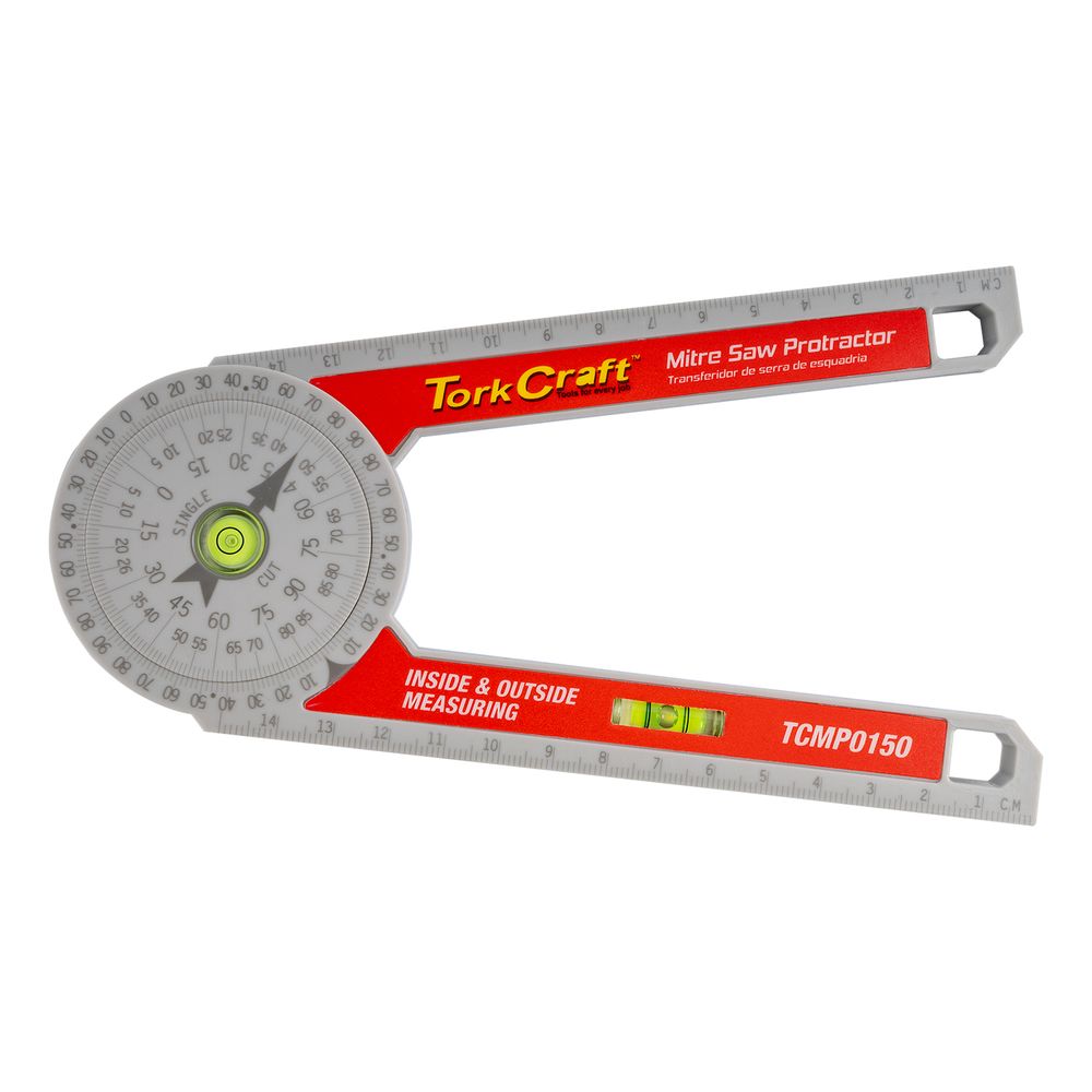 Mitre Saw Level Protractor 150mm 360 Deg.