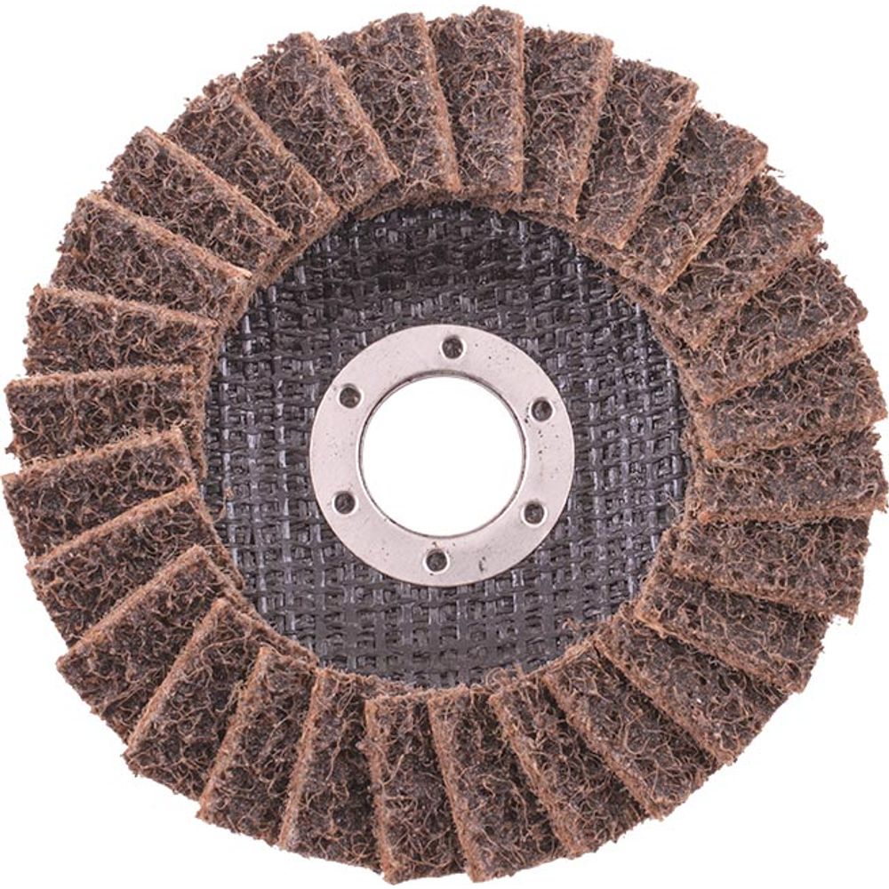 Flap Disc Non Woven 115x22 Coarse Yellow Tcfd