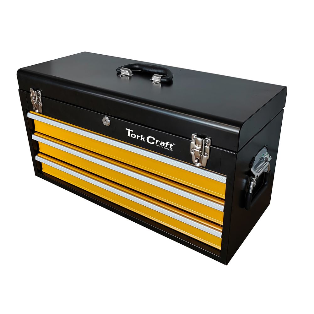 Top Box 127pc 3 Drawer & Top Tray 600x250x320mm Trackbox 2.0 Tool Box