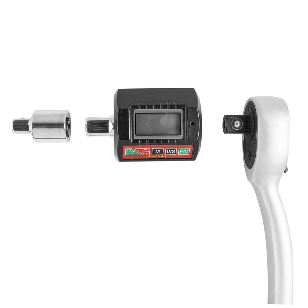 Digital Torque Gauge/adaptor 6 - 200nm 1/2'dr 2% Acc