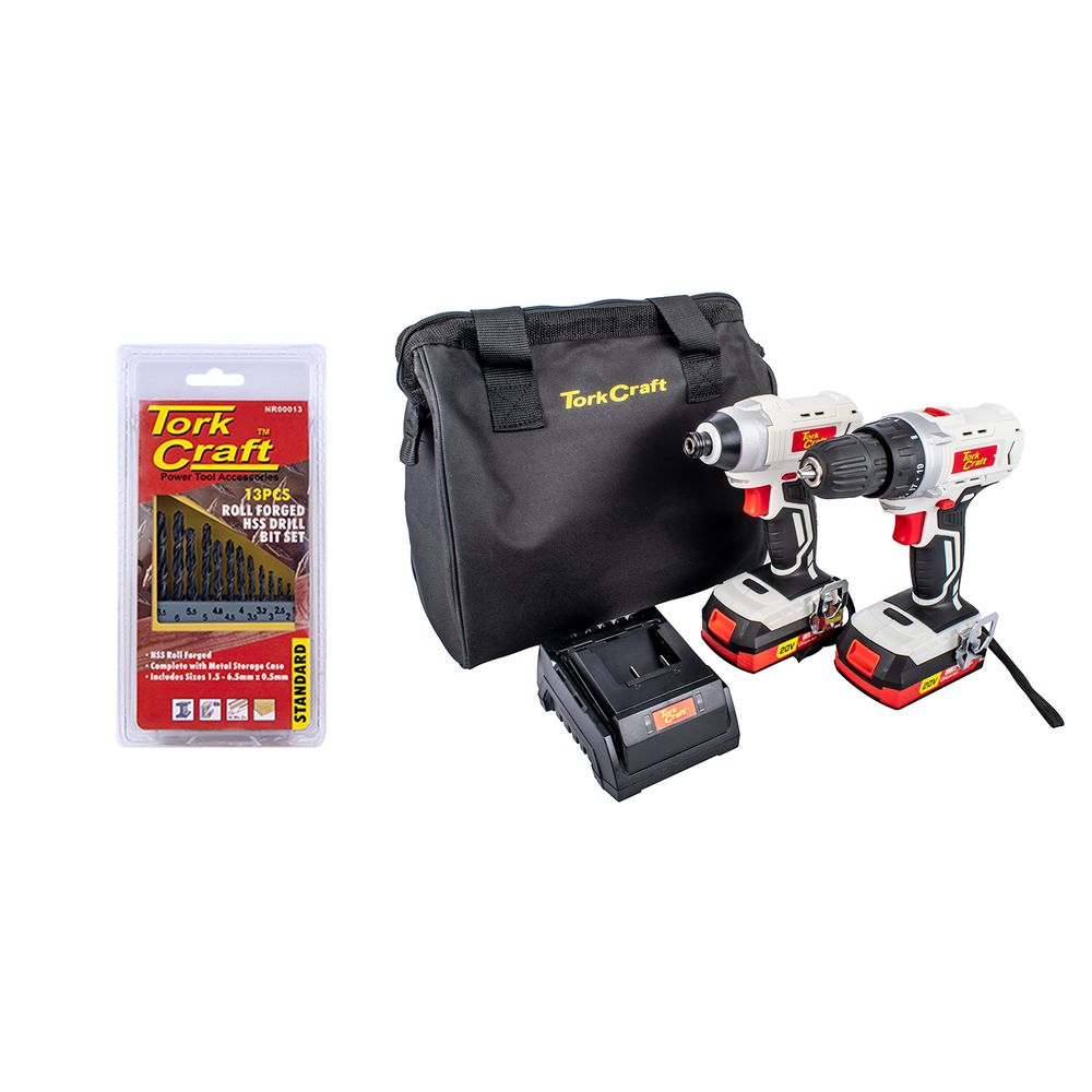 Drill & Impact Driver Tc20002 With Nr00013