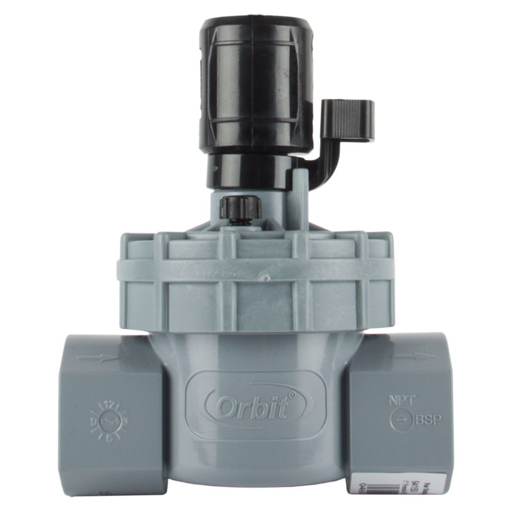 ORBIT Solenoid Valve Fpt Jar Top 1inch