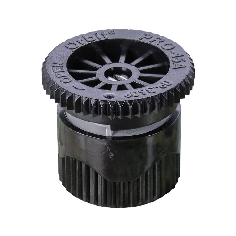 ORBIT NOZZLE SPRAY ADJUSTABLE PREPK 15FT BLACK