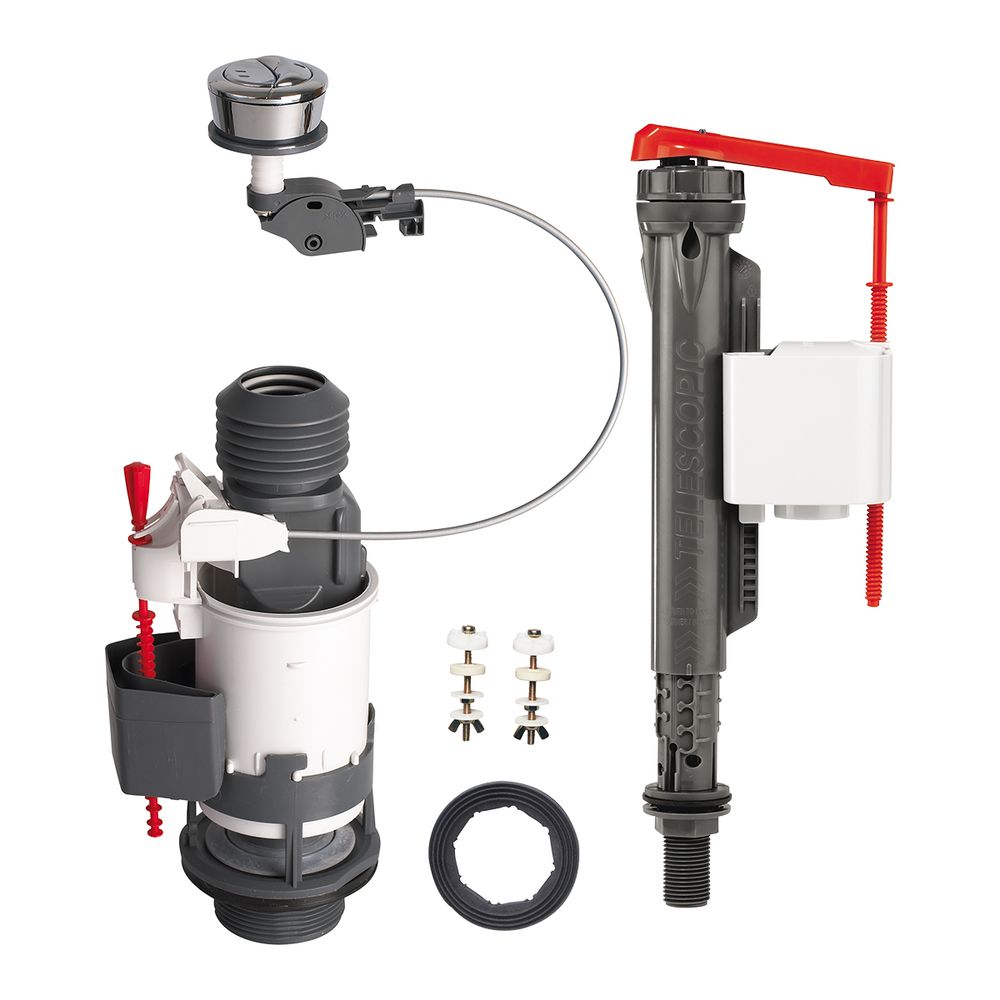 WIRQUIN Mechanism C/c D/flush Bibo Mw2 Telescopic