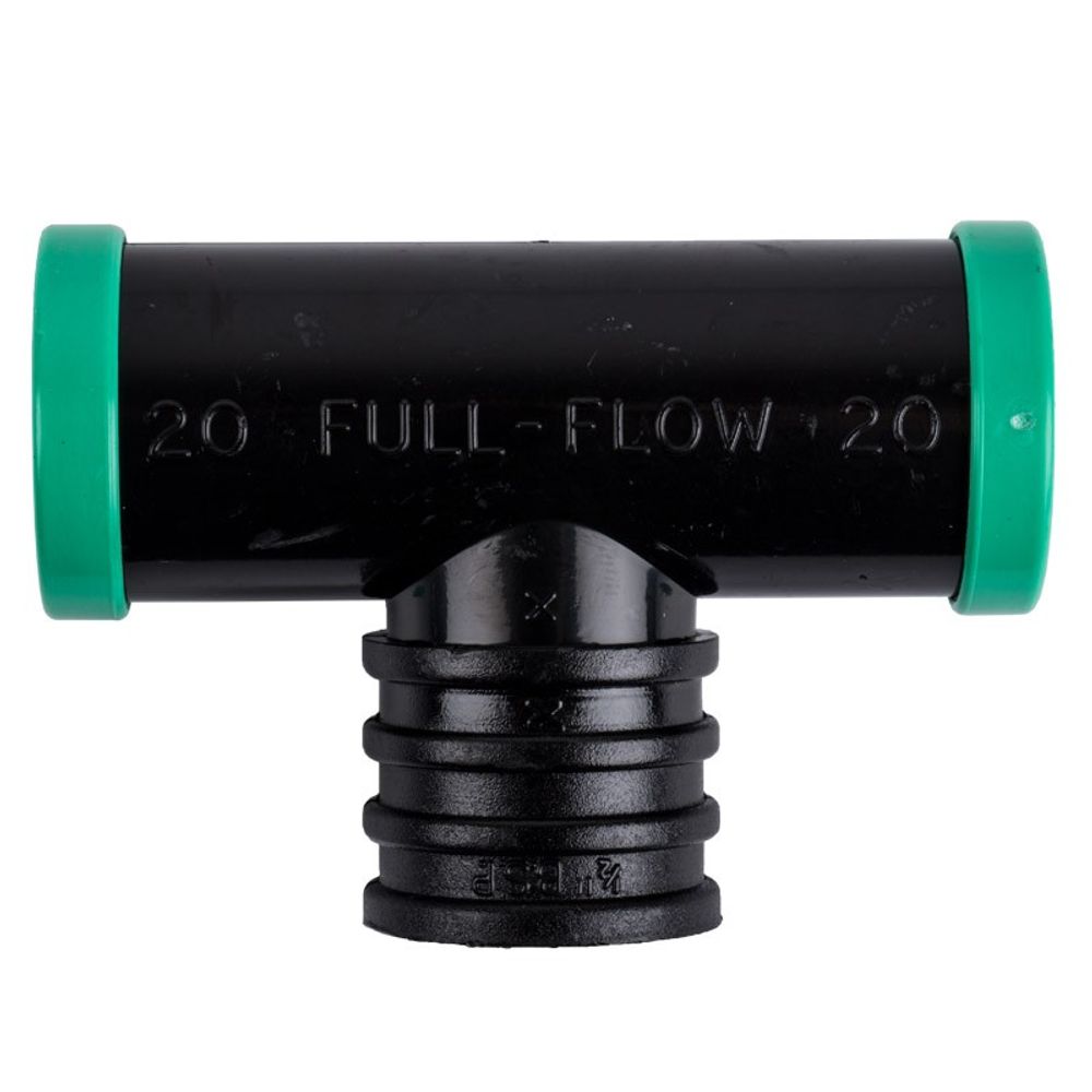 Full Flow Female Combination Tee 25mm X 1/2 In.