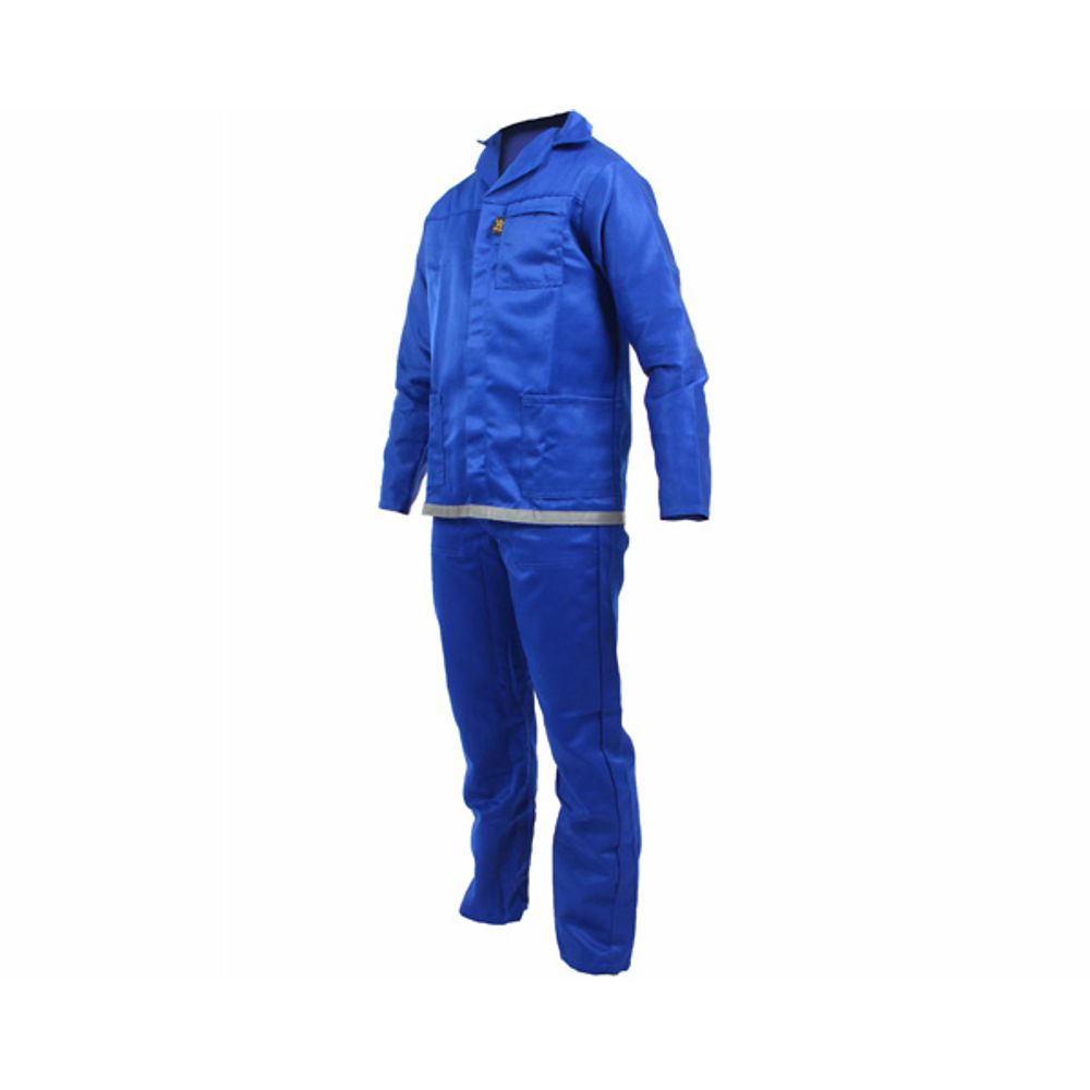Overall Blue 2 Pce Size 48 Chest 44 Waist