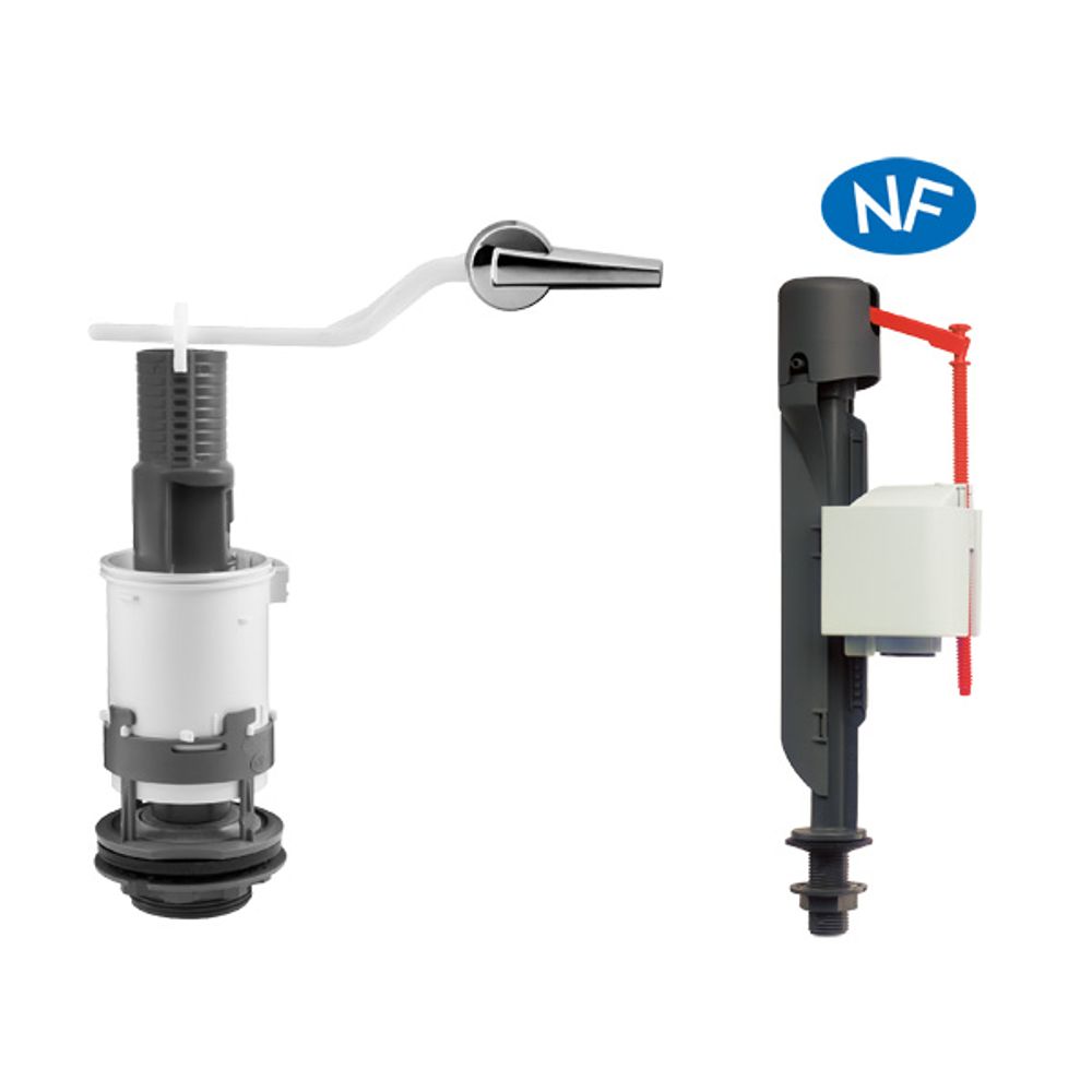 WIRQUIN Mechanism C/c Front Flush 2 Bi + Jollyfill