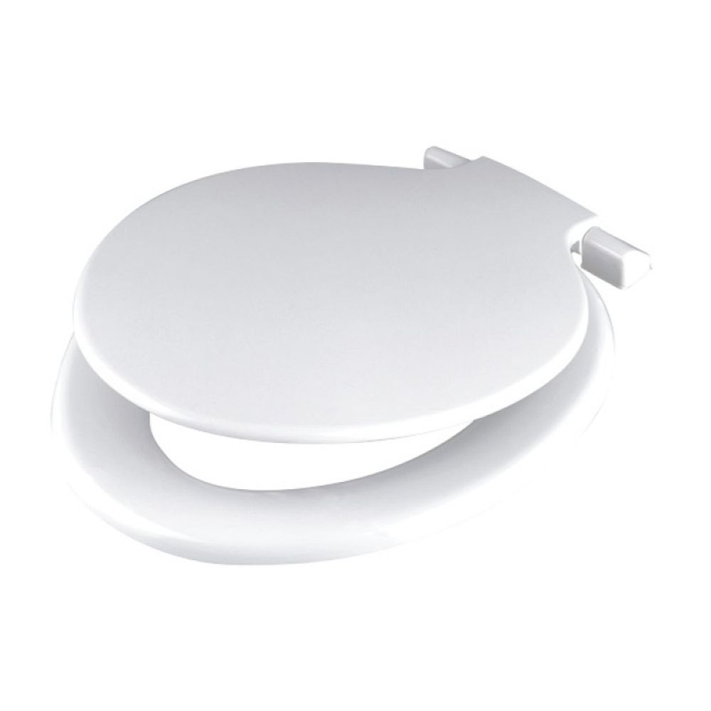 WIRQUIN Toilet Seat Calypso Therm Pl Hng Wht 1.2kg