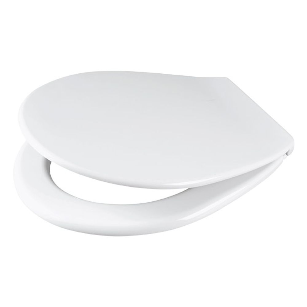 WIRQUIN TOILET SEAT NEON LITE PP PL HINGE WHT 600G