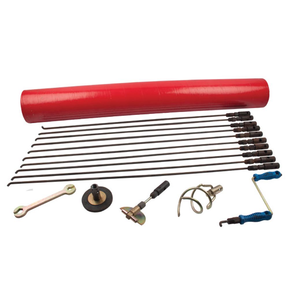Drain Rod Set H/duty 1m 8mm