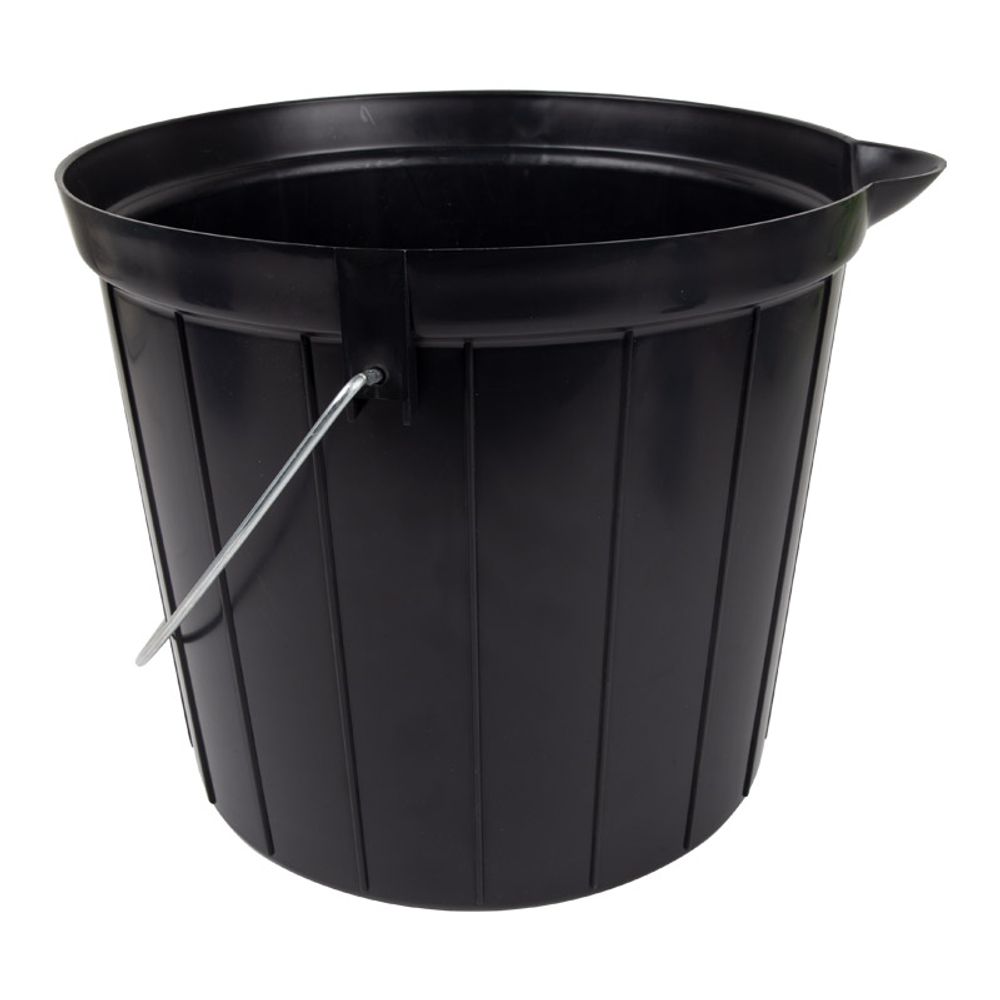 Builders Bucket Plastic Round Light 13l