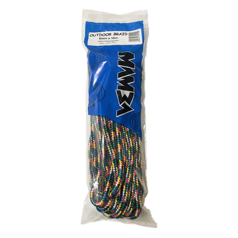 MAMBA ROPE BRAIDED OUTDOOR LIGHT DUTY 8MM 10M