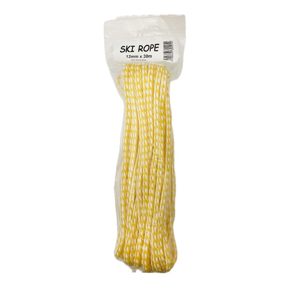 ROPE SKI ROPE HANK 12MM 30M 50/50 CLEAR PACK