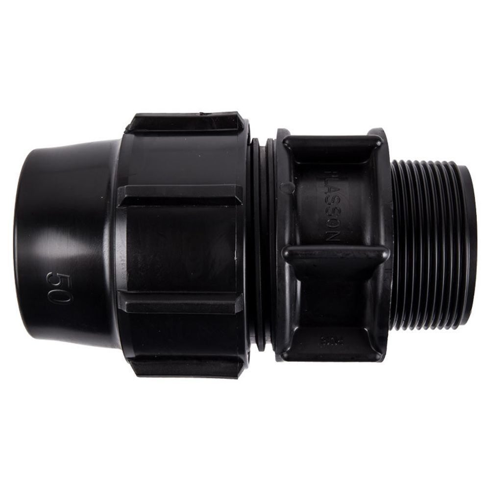 PLASSON Adaptor Submersible Male 40mmx1-1/2 Inch