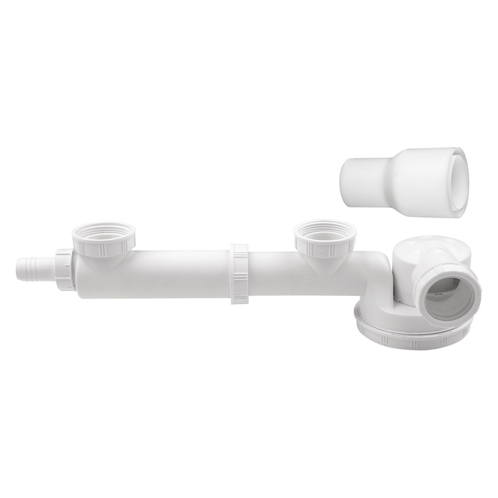 WIRQUIN Trap Sink Espace Double + W/m Conn (box)