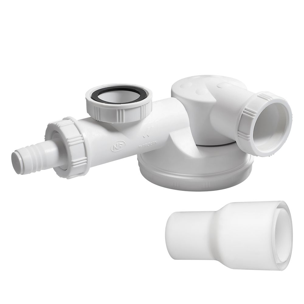 WIRQUIN Trap Sink Espace Single + W/m Conn (box)