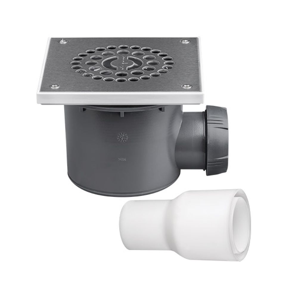 WIRQUIN SHOWER TRAP TOURBILLON SQ SS WST