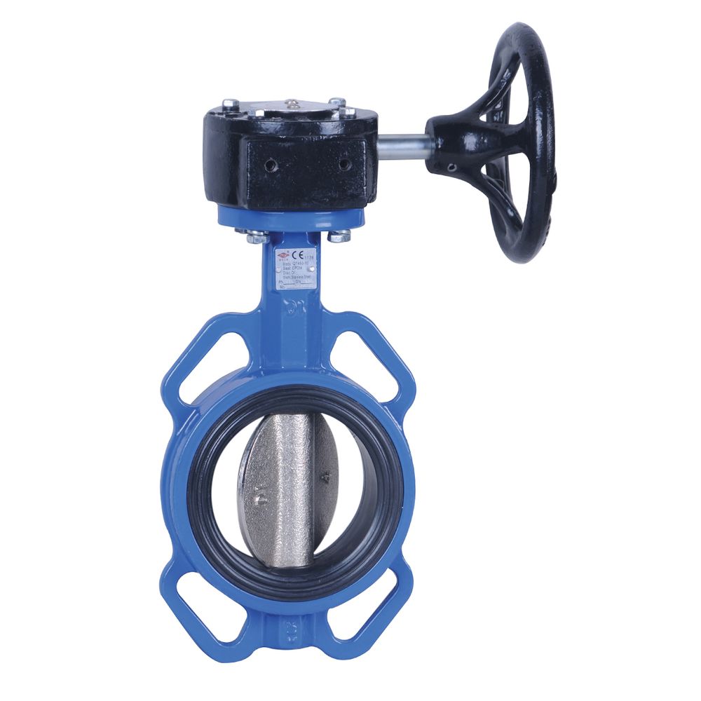 Valve Butterfly Cast Iron Gear Di 16b 150m