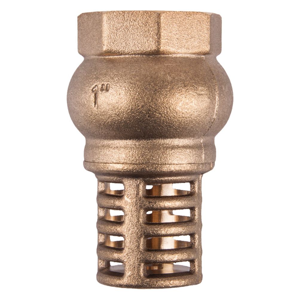 TORRENTI VALVE FOOT BRASS 25MM