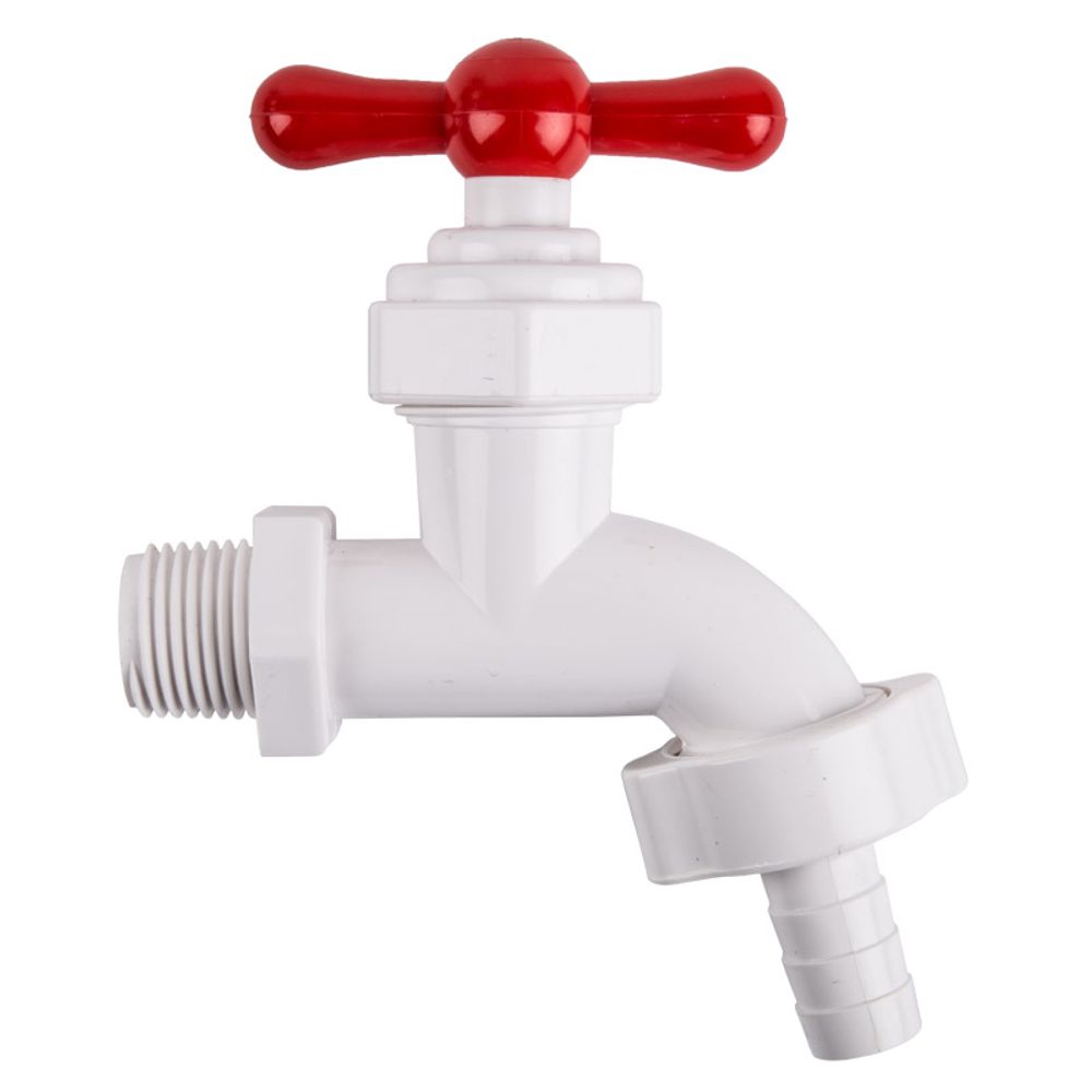 TAP PVC HOSE 15MM+HOSE CONNECTION 15MM