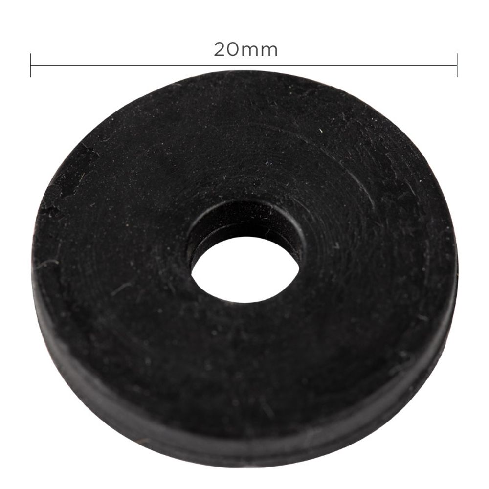 WASHER TAP RUBBER 1/2 INCH HEAVY PATTERN