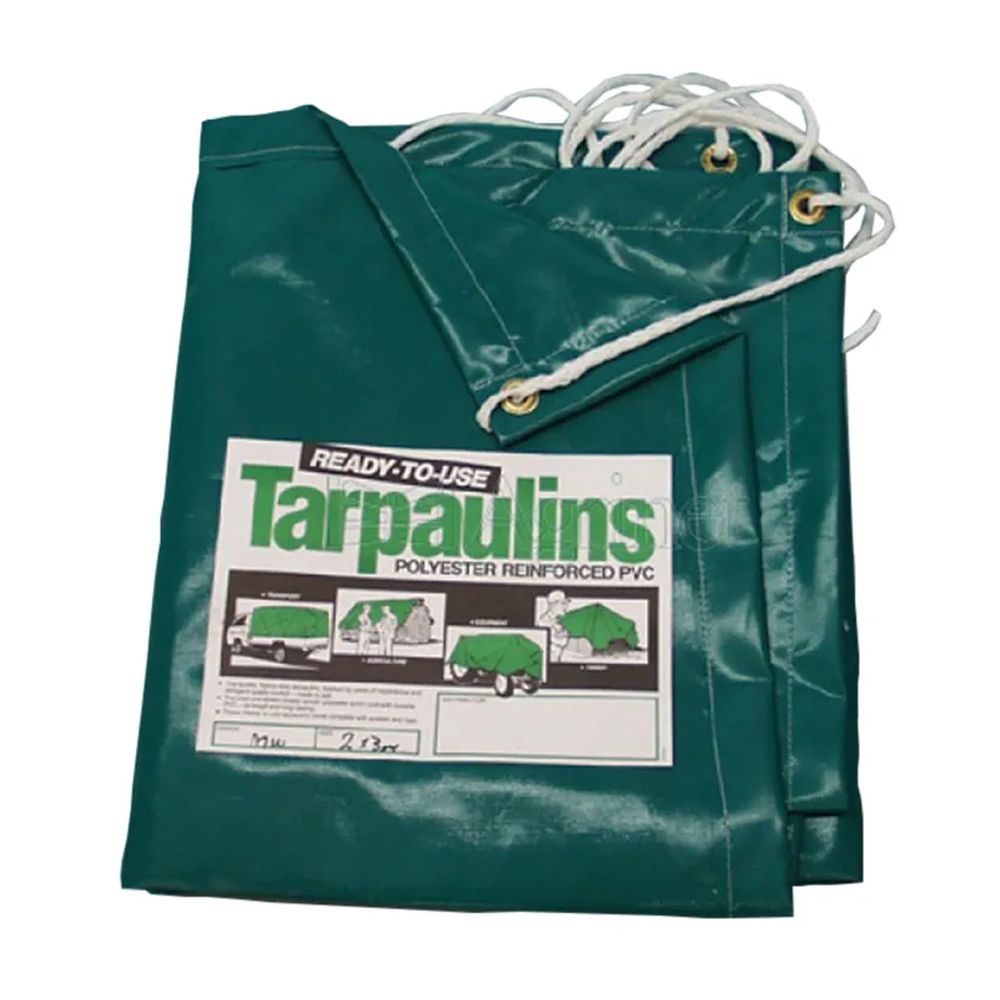PROTARP PVC TARPAULIN 550G/M2 4X6M GRN