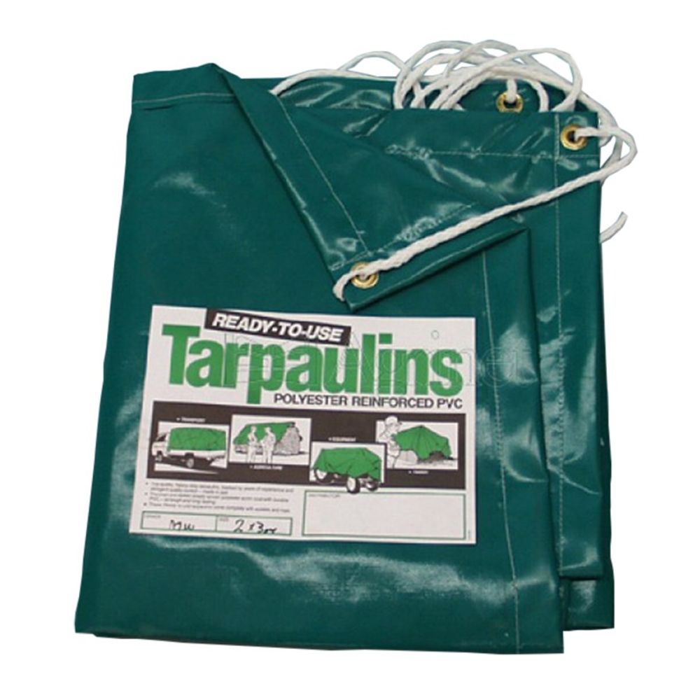 PROTARP PVC TARPAULIN 550G/M2 6X9M GRN