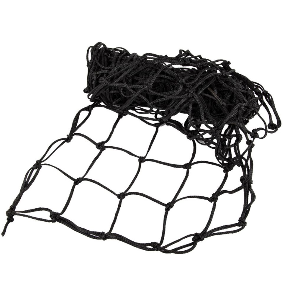 U-PART Cargo Net 2mx3mx5mm Rope 125mm Mesh Black