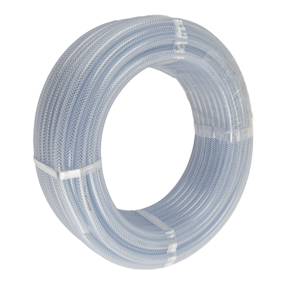 HOSE LAB CLEAR REINFORCED 12MM 30M PM