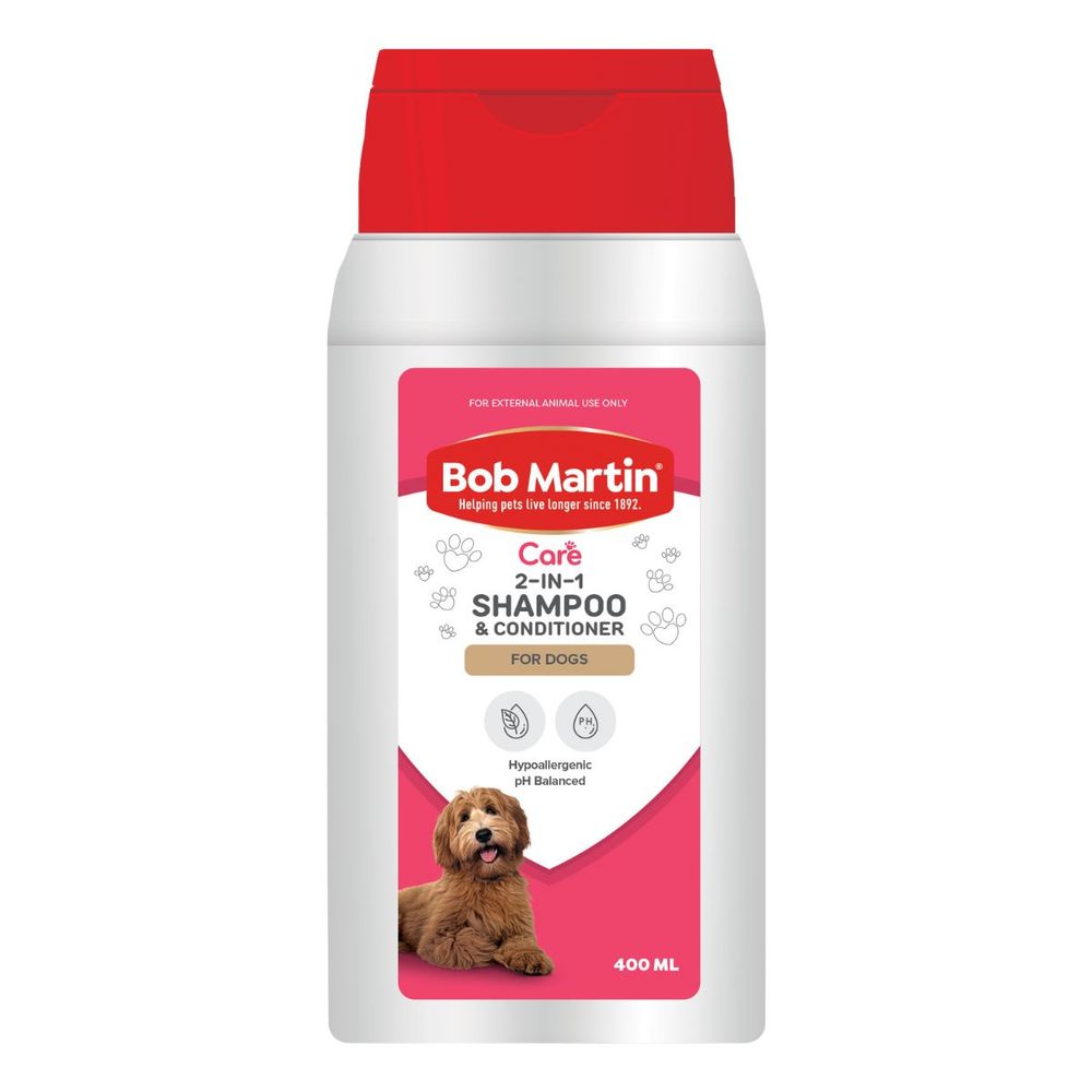 Bob Martin Pet 2in1 Shampoo & Conditioner 400ml