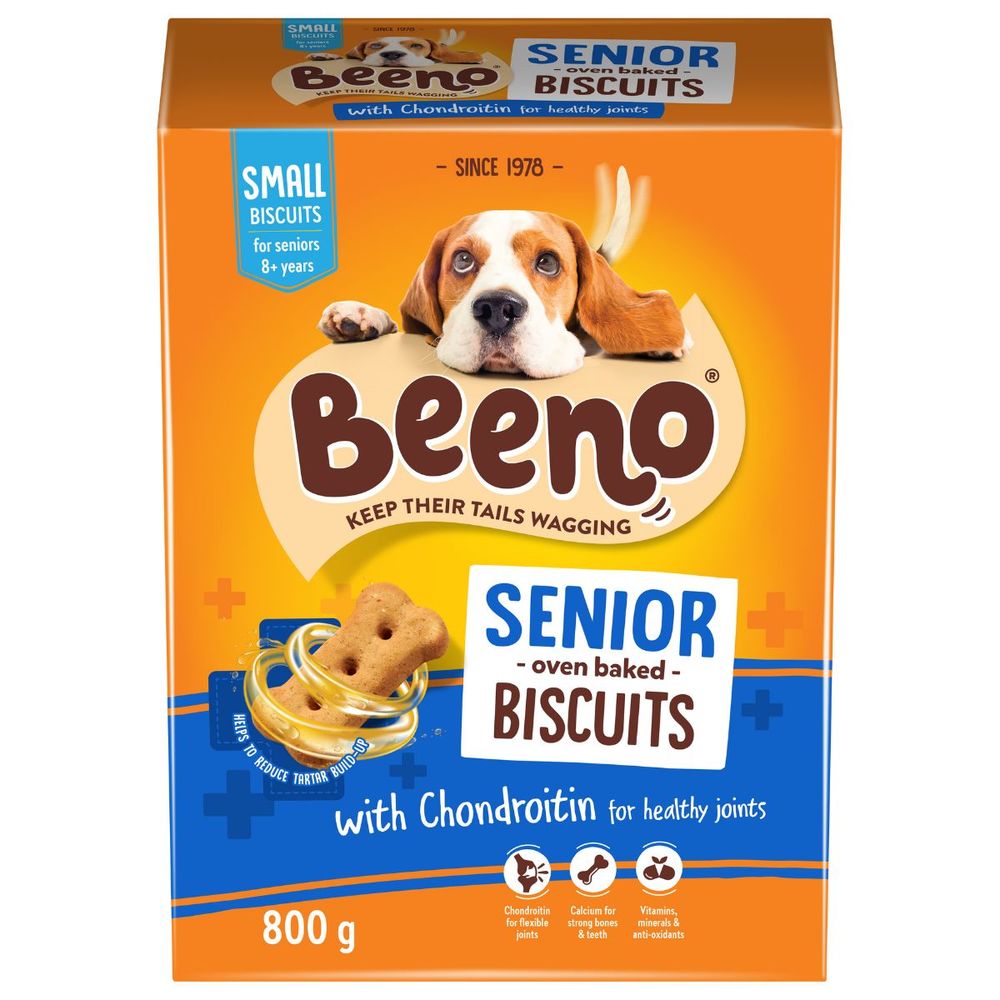 BEENO DOG BISCUITS SENIOR FOR HEALTHY JOINTS 800G