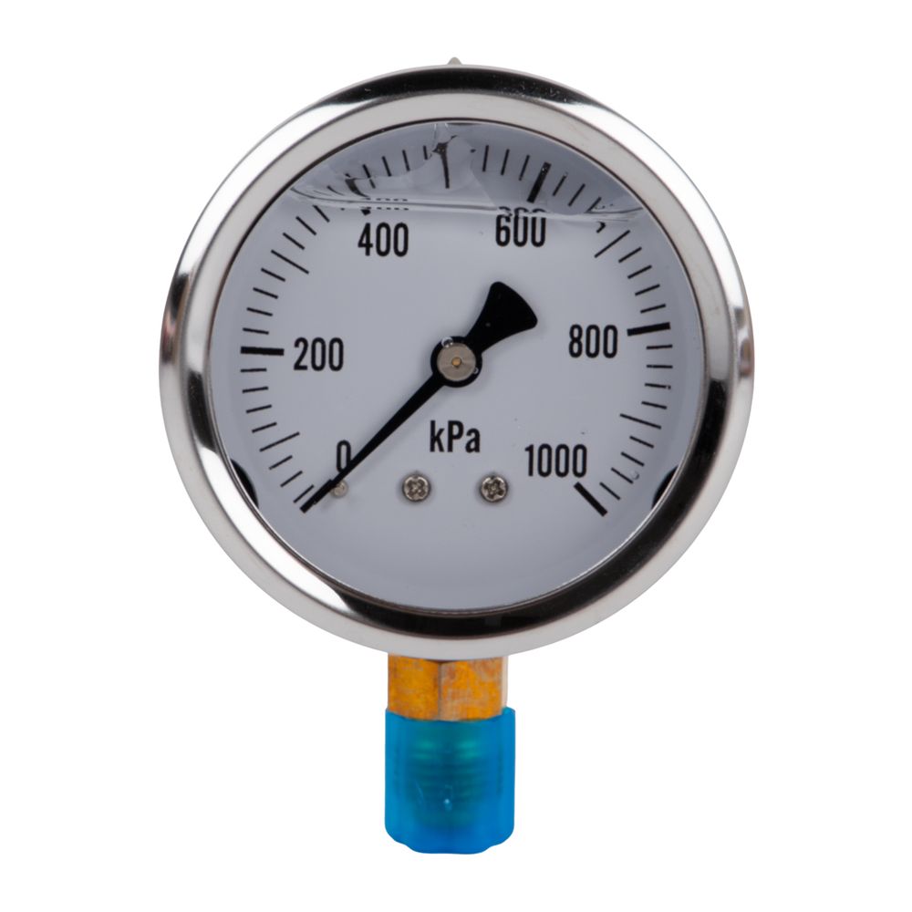 Pressure Gauge Glycerine 0-1000kpa