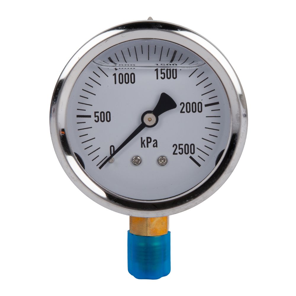 Pressure Gauge Glycerine 0-2500kpa