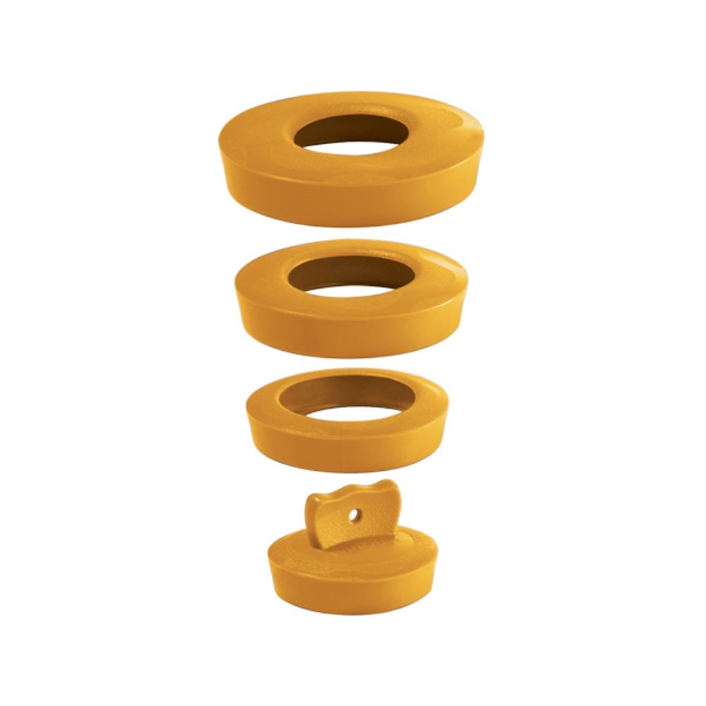 WIRQUIN Universal Basin/sink Plug - Orange