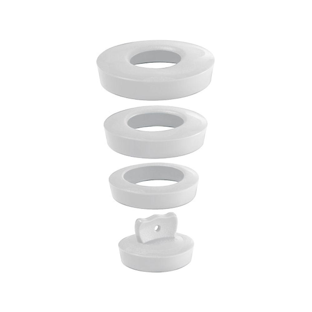 WIRQUIN Universal Basin / Sink Plug - White