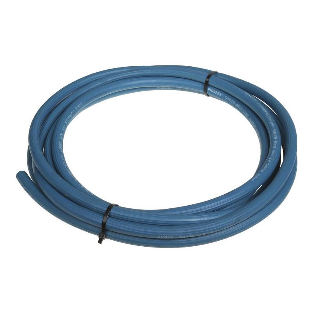 AFROX GAS WELDING HOSE BLU OXYGEN 8MM 6M