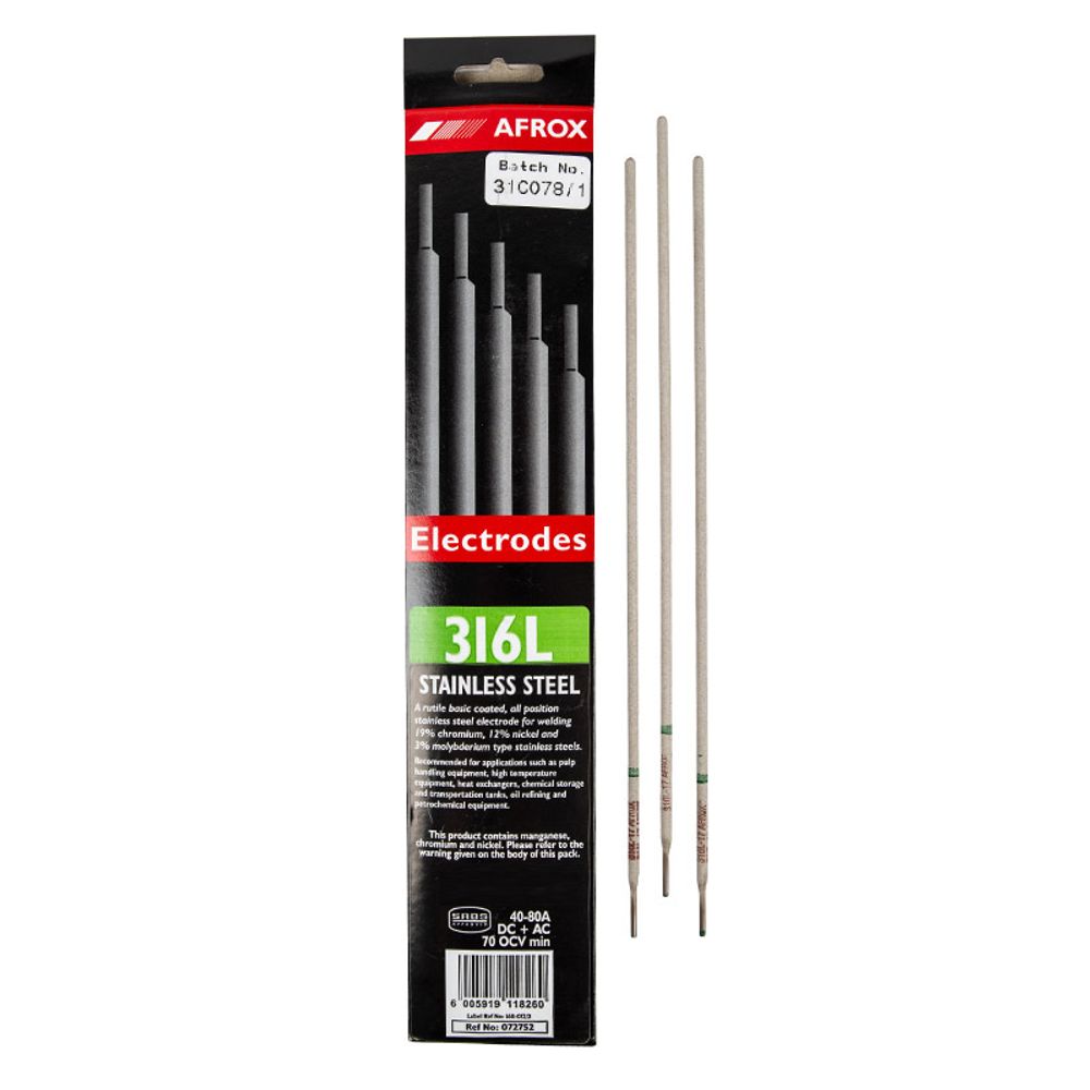 AFROX Welding Rod 316l 3.25mm Sleeve