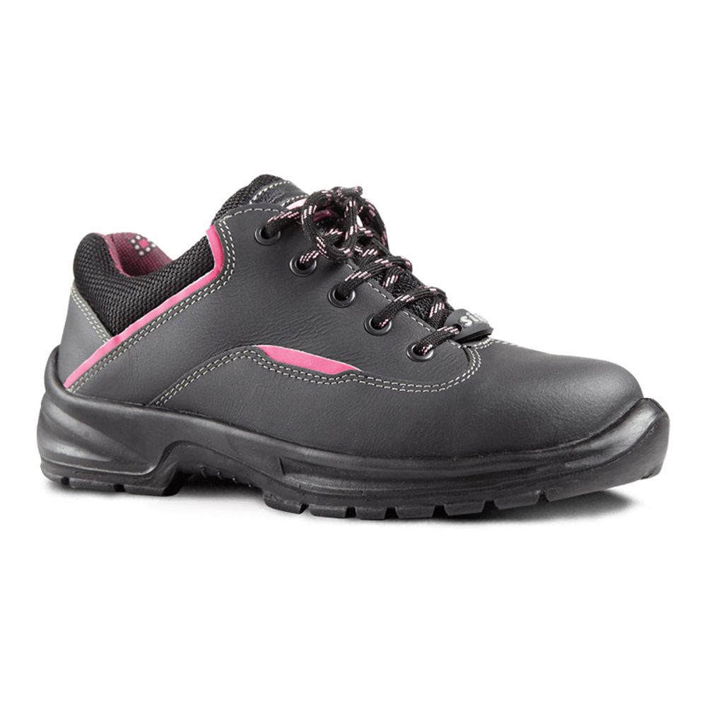 SISI SAFETY SHOE STC JENNIFER BLACK SIZE 5