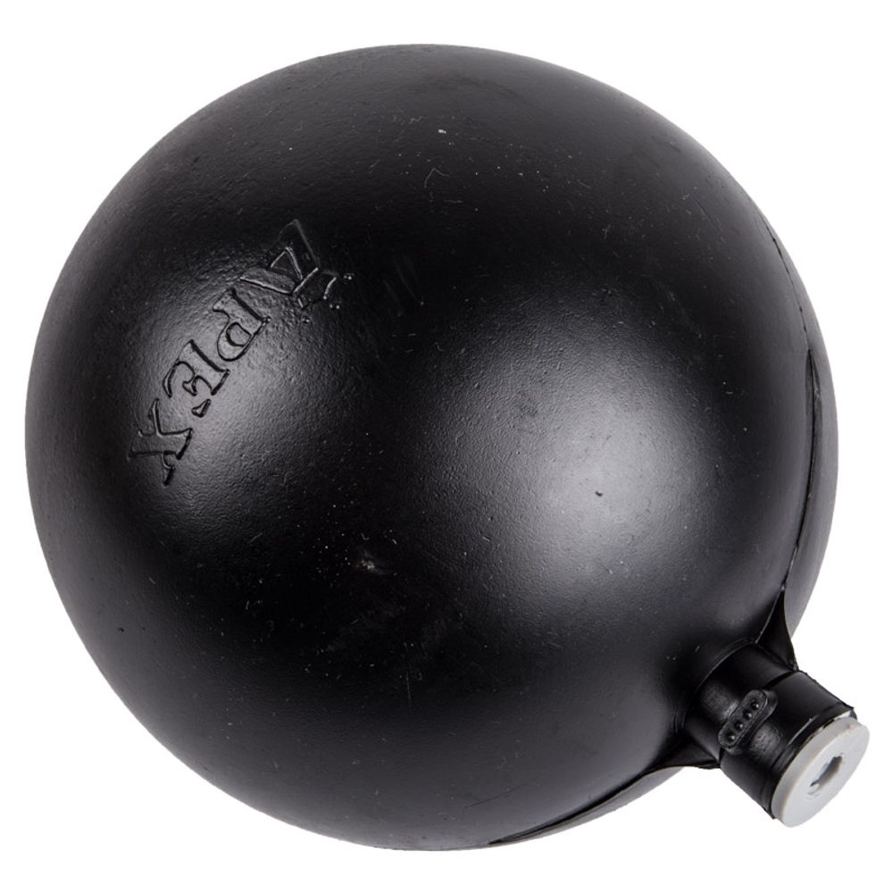 APEX FLOAT VALVE BALL PLASTIC BLK 150MM