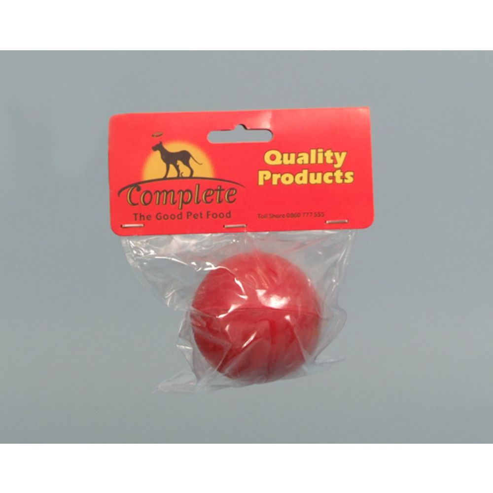 COMPLETE DOG TOY SOLID RUBBER BALL