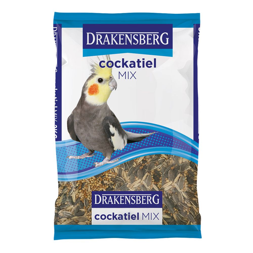 DRAKENSBERG Blue Bag Seed Cockatiel Mix 1kg